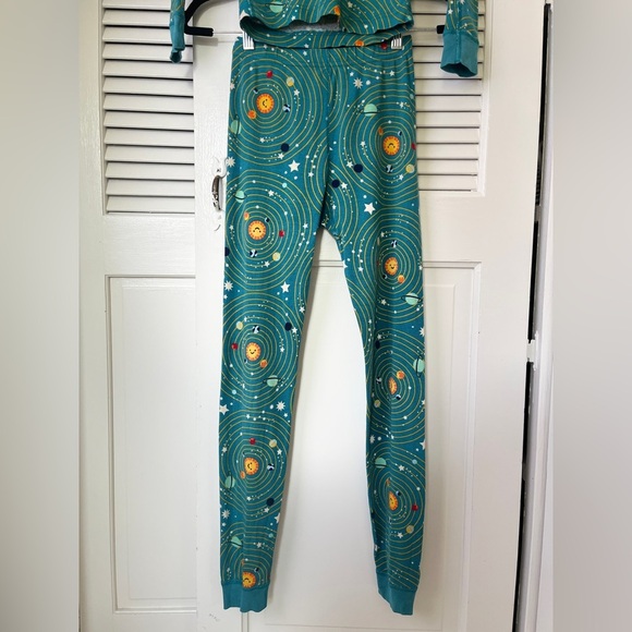 Hanna Anderesson Long John Pajamas Organic Cotton | Solar System | 150CM / US 12 - Picture 3 of 10